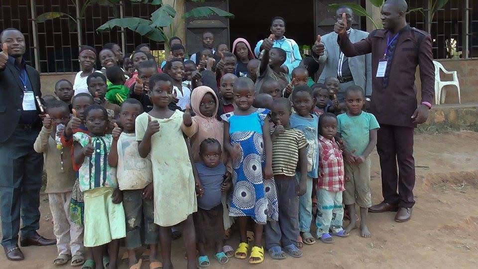 Village community gathering